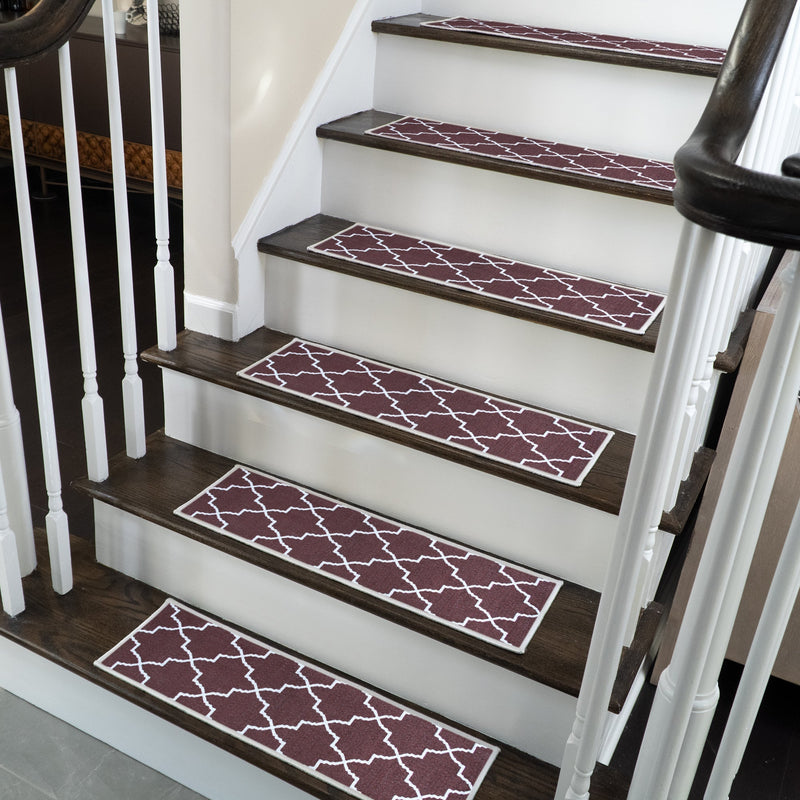 New Age Lattice Design 9" X 28" Stair Treads