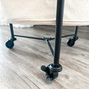 Foldable 4 Tiered Rolling Laundry Cart by Decor Steals