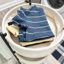 Foldable 4 Tiered Rolling Laundry Cart by Decor Steals