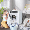 2.6 Cu.ft Compact Clothes Dryer with Touch Panel and 2 Modes by LJGDeals