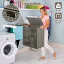 29 Gallons Laundry Hamper with Convenient Handles and Removable Liner Bag-Gray by LJGDeals