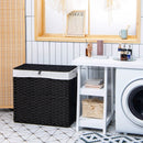 Laundry Hamper with Wheels and Lid by LJGDeals