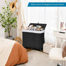 Laundry Hamper with Wheels and Lid by LJGDeals