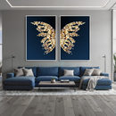 Crystal Butterfly Canvas