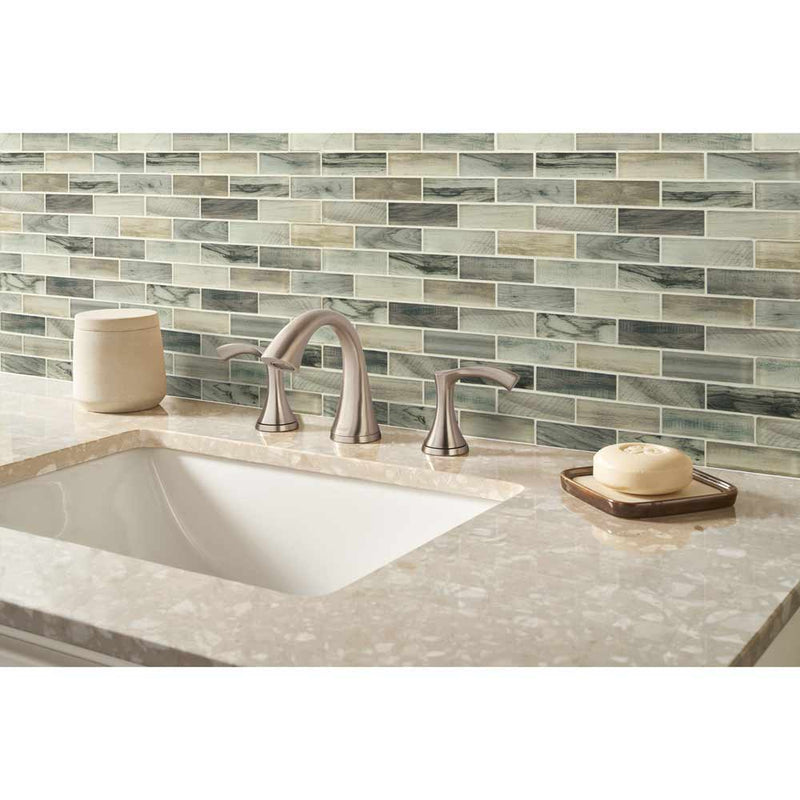 MSI Lazio Brick Glass Mosaic Tile 11.81"x11.81"