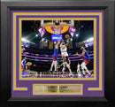LeBron James 1st Player to Score 40,000 Points Los Angeles Lakers 8" x 10" Framed Basketball Photo by Dynasty Sports & Framing