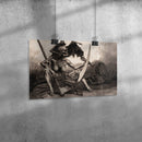 "Le Répit" by Valére Bernard Matte Poster