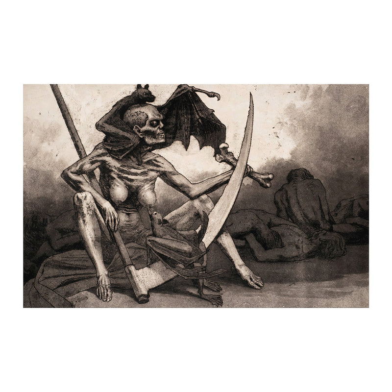 "Le Répit" by Valére Bernard Matte Poster