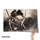 "Le Répit" by Valére Bernard Matte Poster