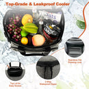 50-Can Large Leakproof Rolling Cooler with Detachable Bottom Plate by LJGDeals
