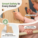 Adjustable Toddler Kitchen Tower with Safety Bars