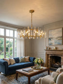 Bar Ceiling Bedroom Crystal Chandelier