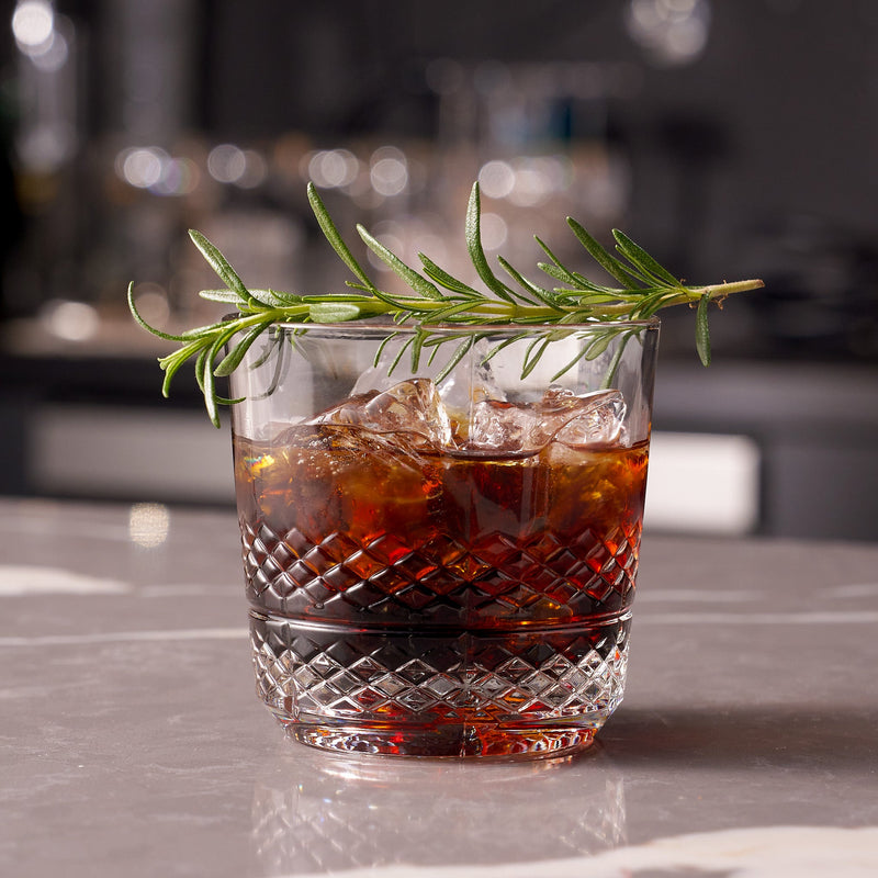 Whiskey Sour Old Fashioned Glasses Tumblers - 12oz - Set of 6