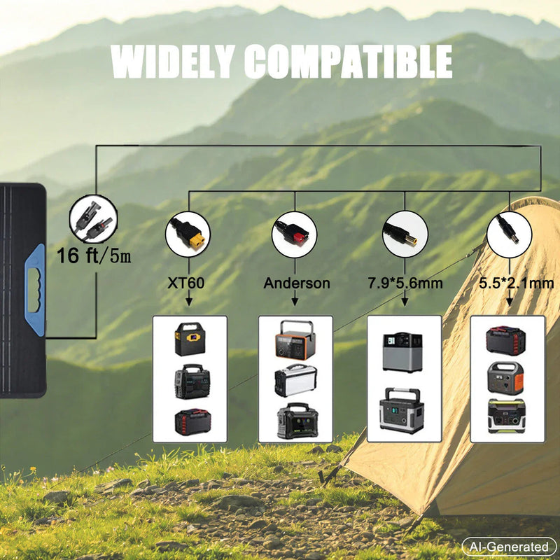 LensunSolar 400W Waterproof Foldable Solar Panel, photo 4 of 6