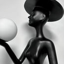 Lexa Sculpture Figure Floor Lamp