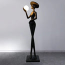 Lexa Sculpture Figure Floor Lamp