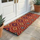 Lhasa Kilim - Red Coir Doormat