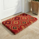 Lhasa Kilim - Red Coir Doormat