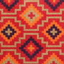 Lhasa Kilim - Red Coir Doormat