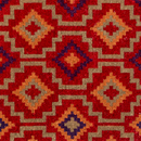 Lhasa Kilim - Red Coir Doormat