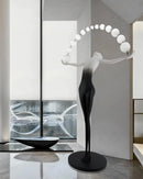 Liberty Sculpture Figure Floor Lamp