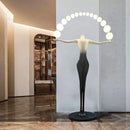 Liberty Sculpture Figure Floor Lamp