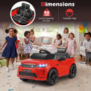 Licensed Land Rover Kids Ride on Car 12V Battery Powered Kids Electric Car