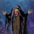 Life Size Animatronic Witch with Pre-Recorded Phrases by LJGDeals