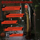 Life Size Animatronic Witch with Pre-Recorded Phrases by LJGDeals