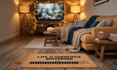 Life is Currently Buffering Coir Mat