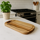 Natural Teak Small Cutting Board - 14" by NORDICTEAK.COM