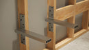 The Original Floating Shower Bench Kit™ with The Original Shower Bench Bracket®