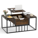 Lift Top Coffee Table Modern Center Table with Hidden Storage Compartment by LJGDeals