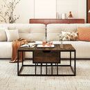 Lift Top Coffee Table Modern Center Table with Hidden Storage Compartment by LJGDeals