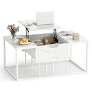Lift Top Coffee Table Modern Center Table with Hidden Storage Compartment by LJGDeals