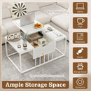 Lift Top Coffee Table Modern Center Table with Hidden Storage Compartment by LJGDeals