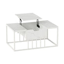 Lift Top Coffee Table Modern Center Table with Hidden Storage Compartment by LJGDeals