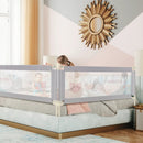 69 Inch Toddlers Vertical Lifting Baby Bedrail Guard with Lock by LJGDeals