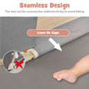 69 Inch Toddlers Vertical Lifting Baby Bedrail Guard with Lock by LJGDeals
