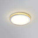 Light Luxury Round Crystal Ceiling Lamp