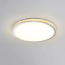 Light Luxury Round Crystal Ceiling Lamp