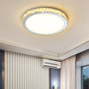 Light Luxury Round Crystal Ceiling Lamp