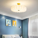 Light Luxury Round Glass Ceiling Lamp
