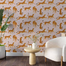 Pink Cheetah Animal Print Wallpaper - Removable Wallpaper