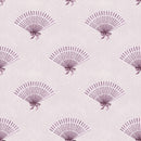 Light Pink Coquette Preppy Bow Fan Wallpaper