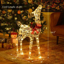 34.5 Inch Lighted Christmas Reindeer Decoration with 50 Warm White LED Lights by DirectDeals