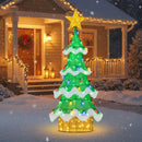 Lighted Christmas Tree Outdoor Indoor 3D Mesh Tree with 34 Colorful Strawberry Bulbs-M by LJGDeals
