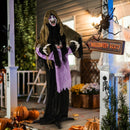 Lighted and Animated Halloween Decoration Outdoor Vampire with LED for Yard Lawn by LJGDeals