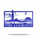 Lighthouse Rectangle Monogram