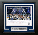 Tampa Bay Lightning 2020 Stanley Cup Champions Celebration 8" x 10" Framed Hockey Photo by Dynasty Sports & Framing